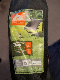Ozark trail small backpacking chair