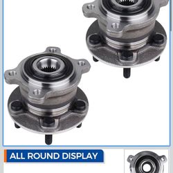 512500 AWD Rear Wheel Hub Bearing Assembly fit for 2013-2018 Ford Escape, 2015-2019 Lincoln MKC (Pair)