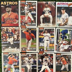 Astros baseball cards
