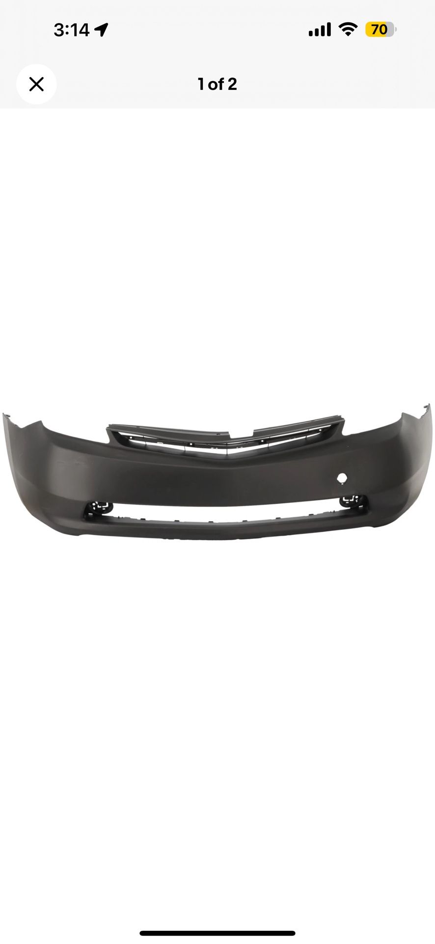 2004-2009 Toyota Prius Touring Front Bumper