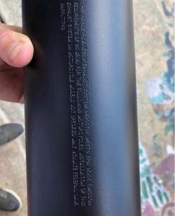 Harley Davidson slip on exhaust.