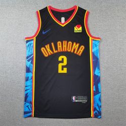 Oklahoma City Thunder Shai Gilgeous-Alexander swingman jerseys S-2xl new version