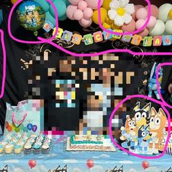 Bluey Birthday Party Decorations