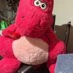 Pink Dino Stuffed Animal