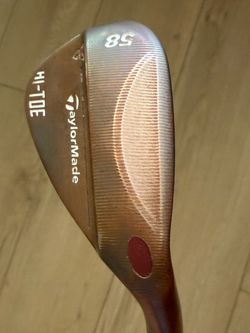 Taylormade hi-toe wedge 58° 60° choice $70 each golf club