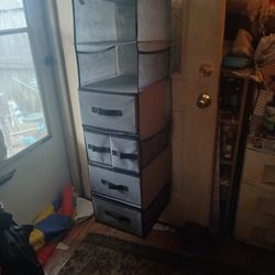 Cloth Storage With 5 Drawers 2 Soft Cubes 