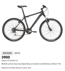 2010 trek 3900 hotsell