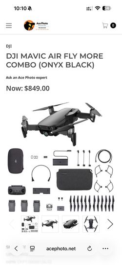 DJI Mavic Air (Onyx Black)✅✅YES STILL AVAILABLE ✅✅