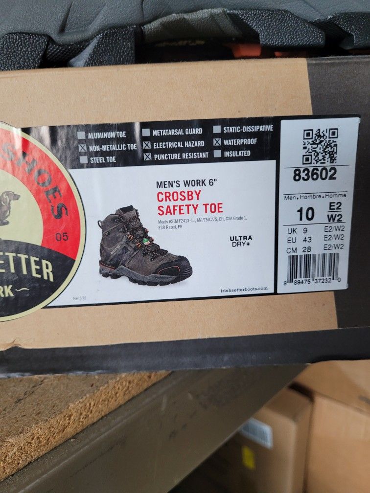 Work  Boots Red Wing Irish Setter