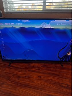 55 in  TCL Roku tv