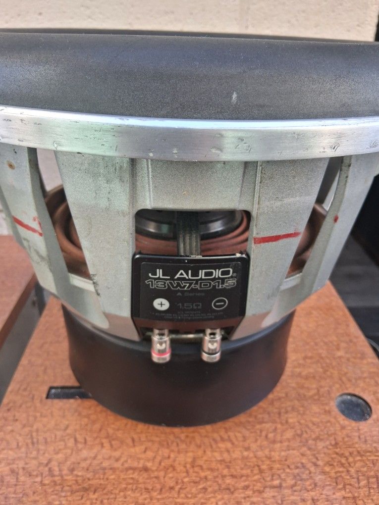 JL Audio 13W7-D1.5 (or the Anniversary Edition 13W7AE-D1.5) subwoofer driver