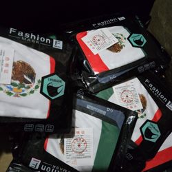 13 Mexican Flag Masks