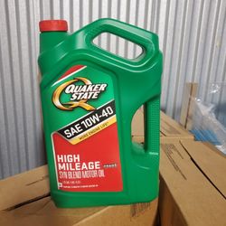 Special Price QUAKER STATE 10w40 High Milage Case 3GAL 5QT High Quality 