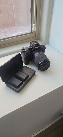 Sony A7III with 18-135 mm lens
