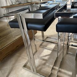 Bar Stool 4 Of Them Black . 