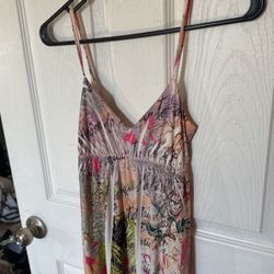 Abstract spring colors sundress