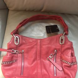 New with tag B Makowsky leather bag