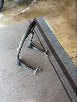 Rear motorcycle stand