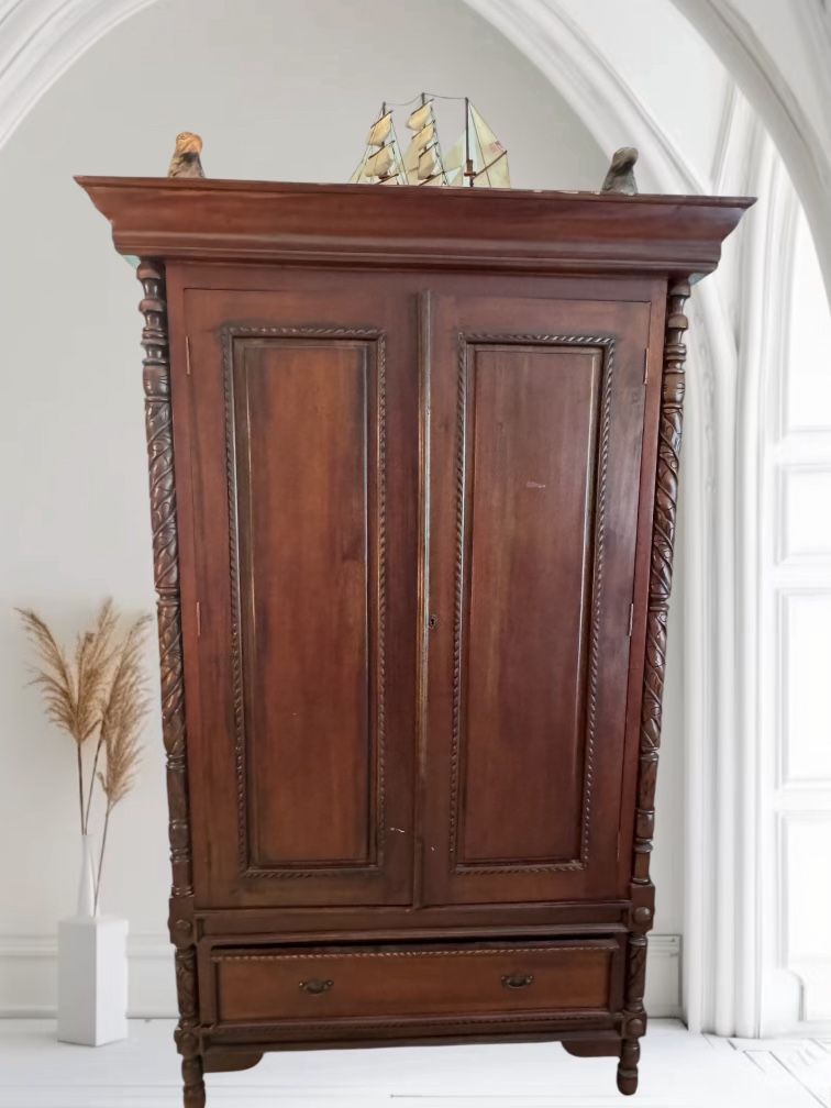 Wood Armoire Cabinet