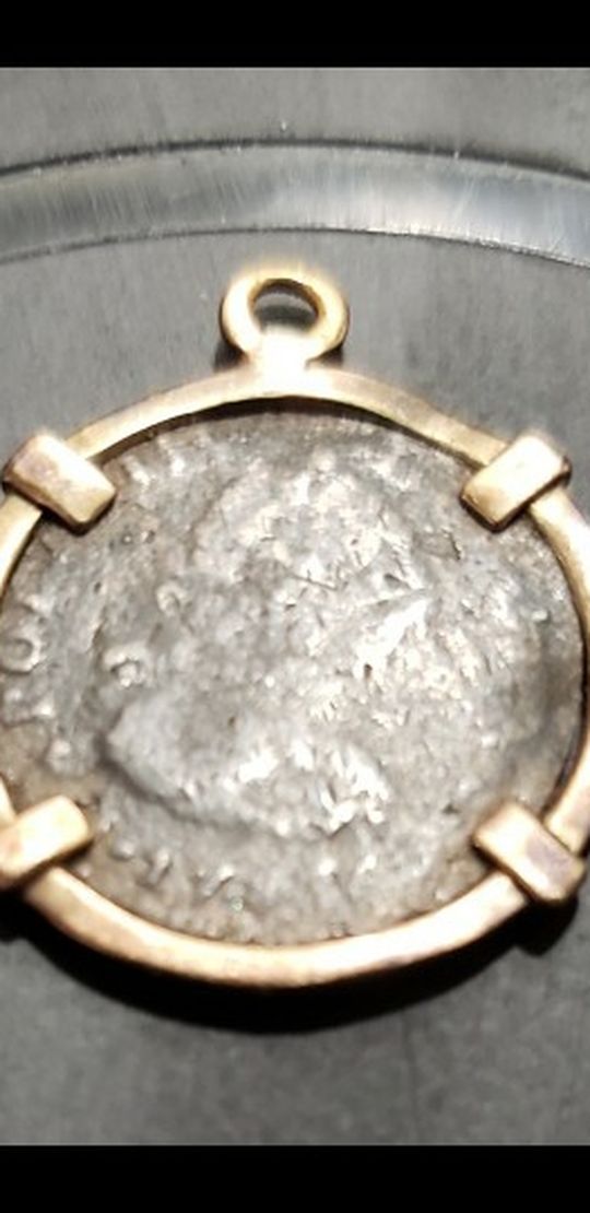 14k Gold Carolus Iii Dei Gratia 1700's