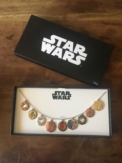 Star Wars charm collar choker necklace