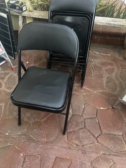 Foldable chairs used great condition