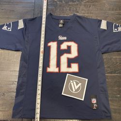 Tom Brady New England Patriots NFL Jersey YOUTH Size XL