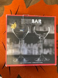 2-NICK & NORA GLASSES