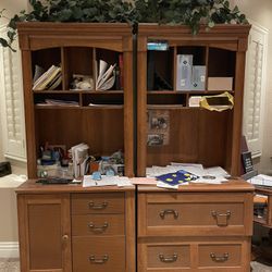 Office Desk And Cabinet 4 Piece $300 OBO