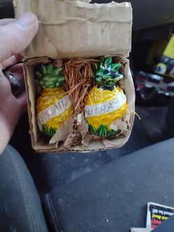 Pineapple Salt And Pepper Shaker