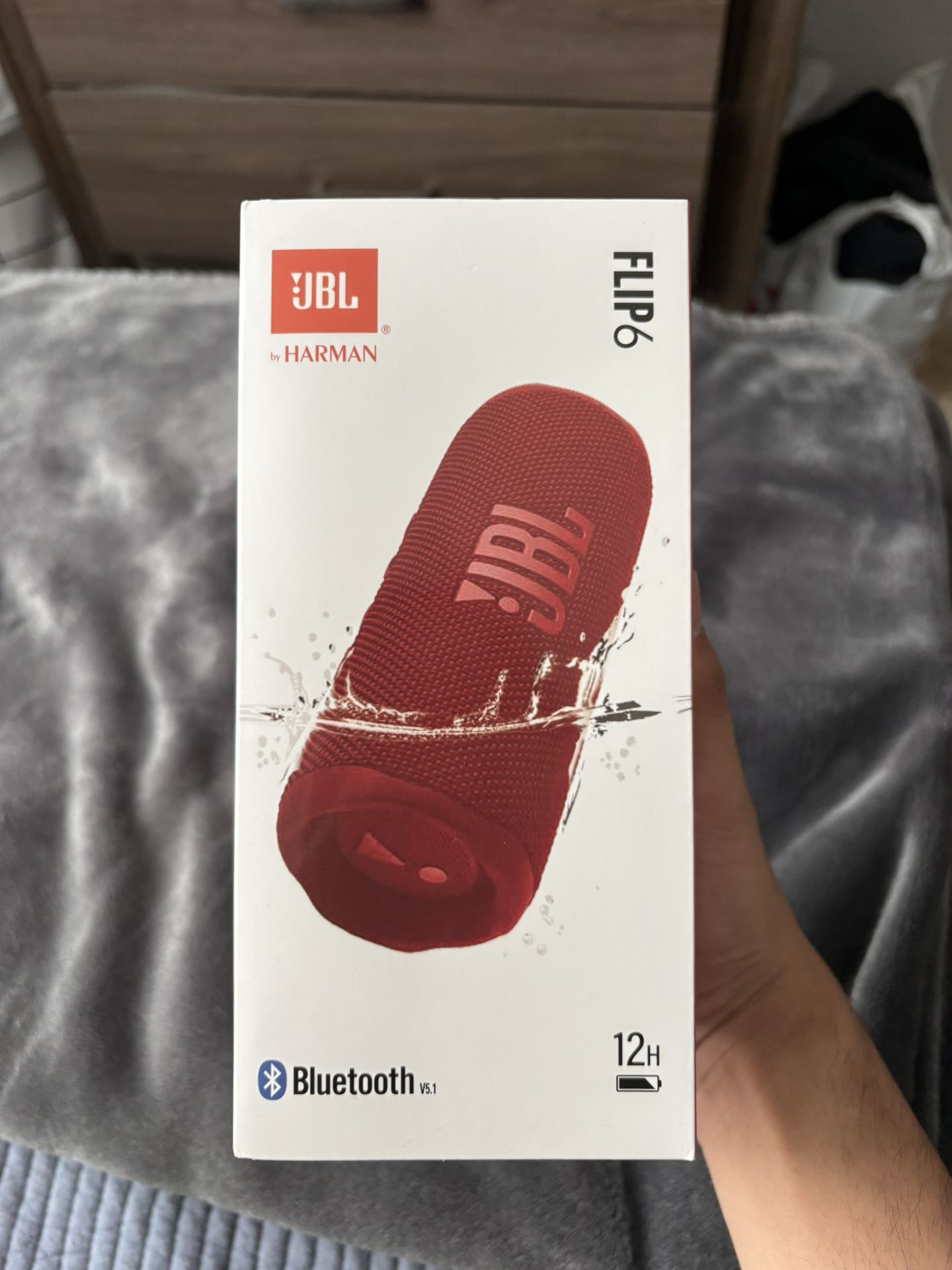 JBL Speaker Flip 6 - Waterproof Speaker (Red)