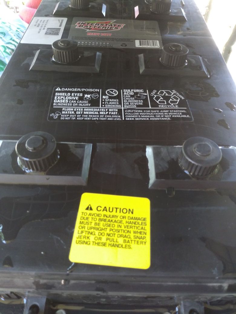 Interstate HEAVY DUTY COMMERCIAL 12V battery 8D-MHD