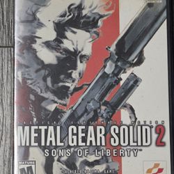 METAL GEAR SOLID 2 SONS OF LIBERTY FOR PS2 