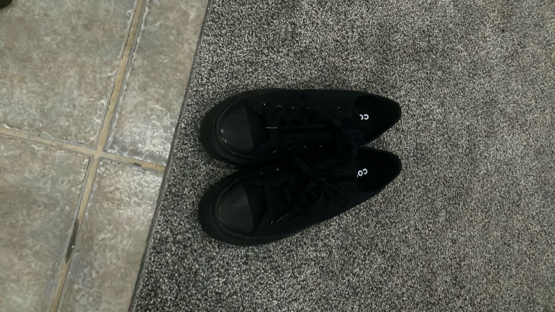 Converse Low All Black