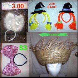 Halloween Accessories Hats Headbands