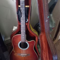 Guitar With Case 