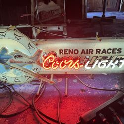 Reno Air Races/Coors Light Neon Sign 
