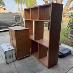 FREE SOLID WOOD SHELVING