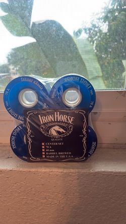 Iron Horse Skateboard Longboard Cruiser Wheels 60mm Brand New Made in USA