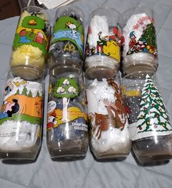 McDonald's Camp Snoopy  & Coke Collection Glasses Set