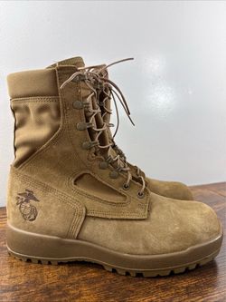 McRae USMC Combat Boots Men’s 11 R Hot Weather Vibram Sole Military Issued EGA
