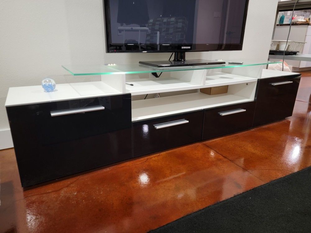 TV Stand With LED And Remote 