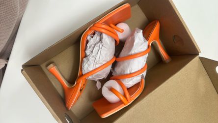 Orange heels