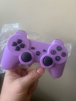 PURPLE Wireless PS3 controller • playstation 3 PS3 console controller with mini usb cable