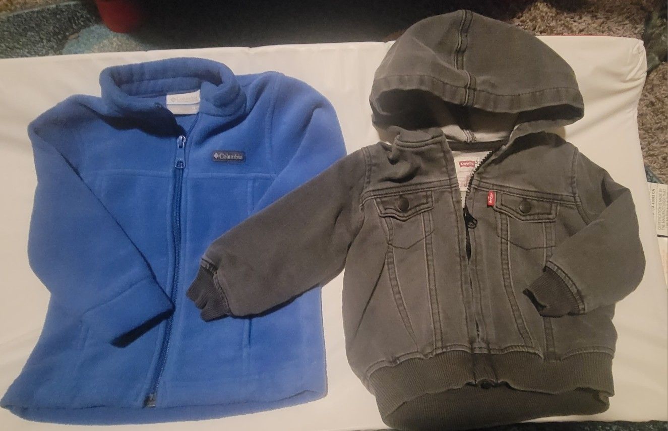 Columbia and LEVIS Jean Denimn Jackets