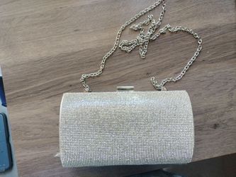 I.n.c. International Concepts Prudence Shiny Imitation Pearl Clutch Pearl Silver