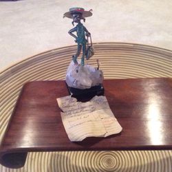 Malcolm Moran Bronze Statue
