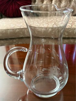 Princess House item 459 Crystal Beverage server