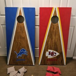 Cornhole Set With Bean Bags