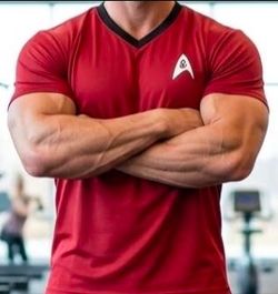 Official Star Trek Uniform/TOS Operations Engineering - Large